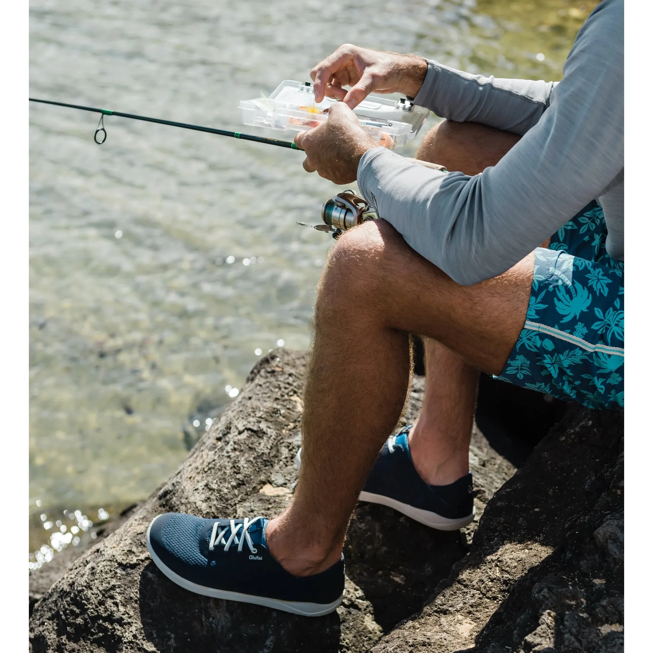 OluKai Moku Pae Mens Boat Shoes