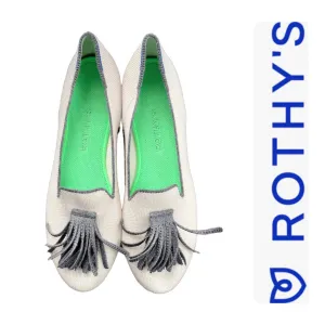 Rothy’s Tassel Loafers Flats Shoes Comfort Size 9 New