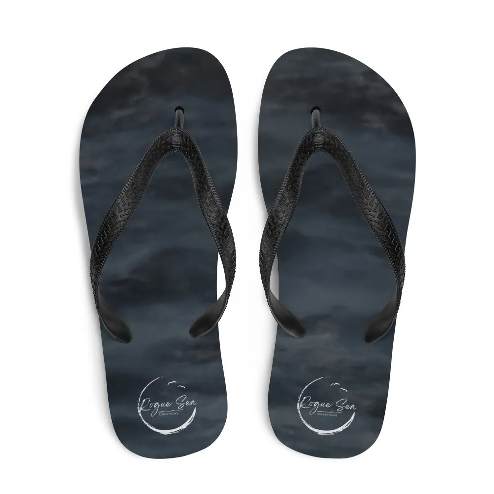 Sea-themed sandals Night Sea