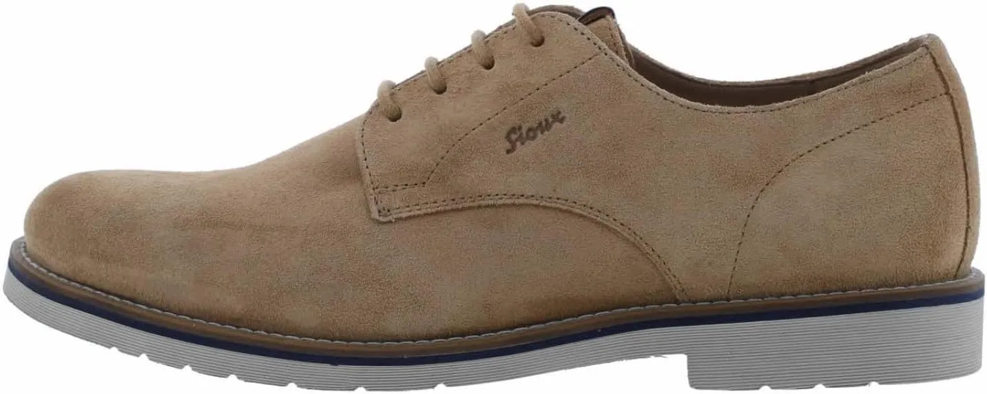 Sioux Men's Derby Oxford Flat, Biscotto, 9