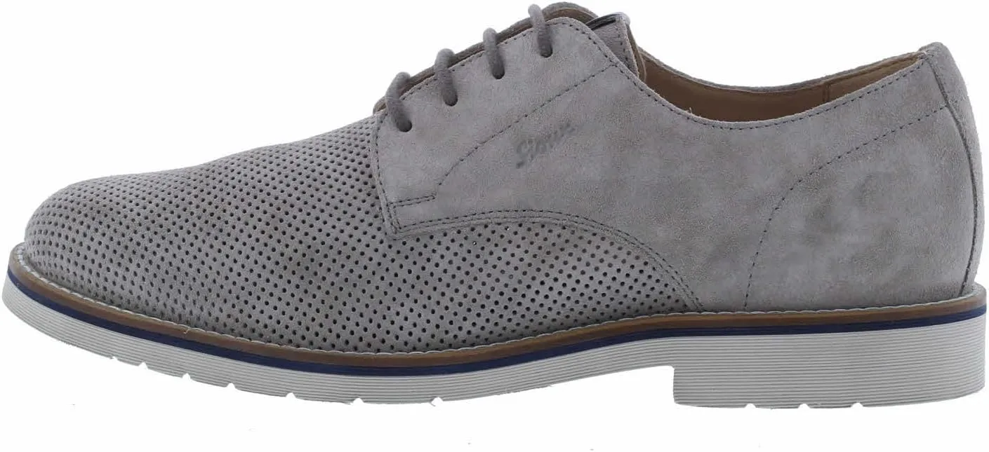 Sioux Men's Derby Oxford Flat, Cemento, 12
