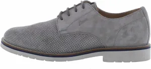 Sioux Men's Derby Oxford Flat, Cemento, 12
