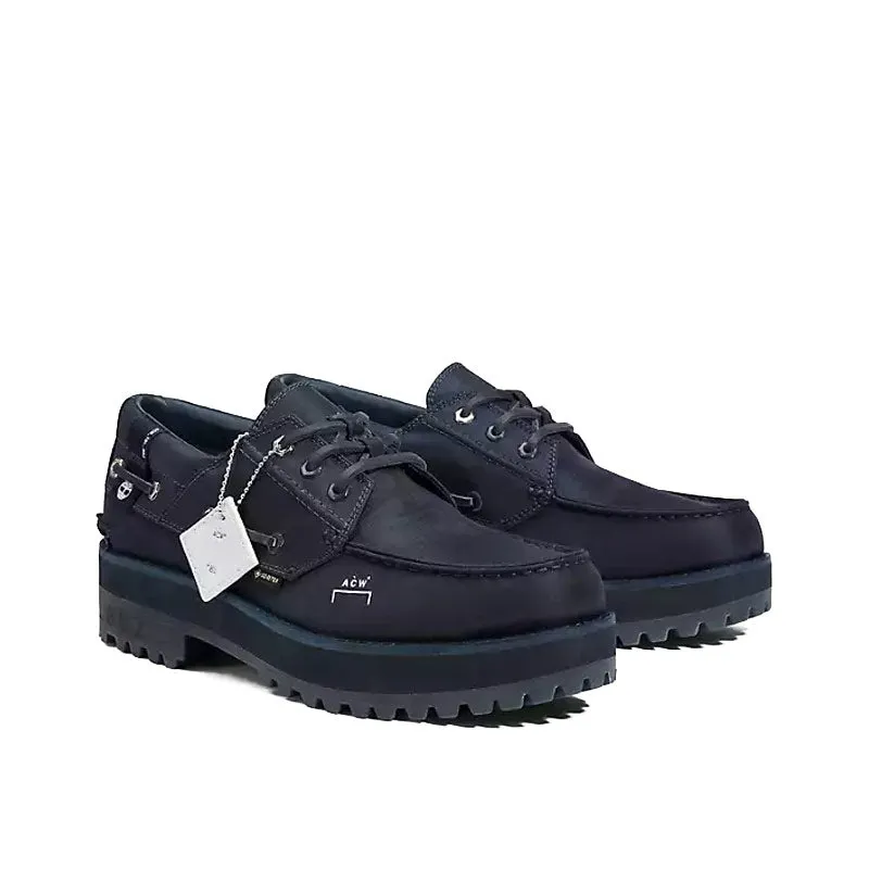 Timberland Women's Future 73 3eye Boat Shoes Navy x Samuel Ross