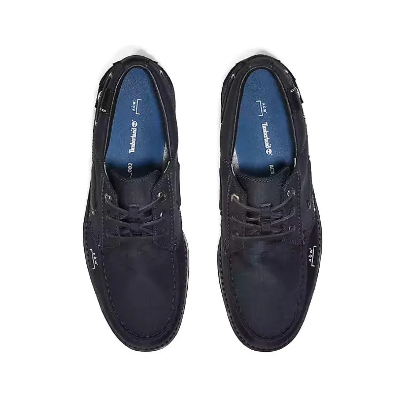 Timberland Women's Future 73 3eye Boat Shoes Navy x Samuel Ross