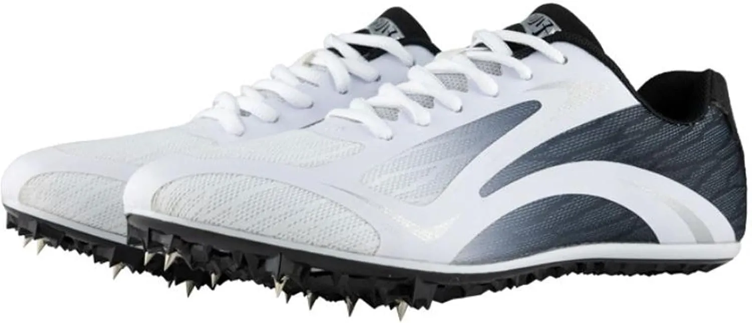 Track and Field Spike Shoes Running Sprint Shoes Track and Field Shoes 8 Nails Breathable Lightweight Professional Athletic training Shoes Mesh leather Buffer Unisex(Boys, Girls,Womens, Mens),35-45 EU