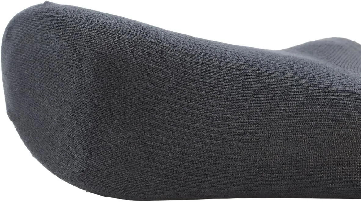 Unisex Women's 6 Pack No Show Low Cut Work Socks with Arch Support