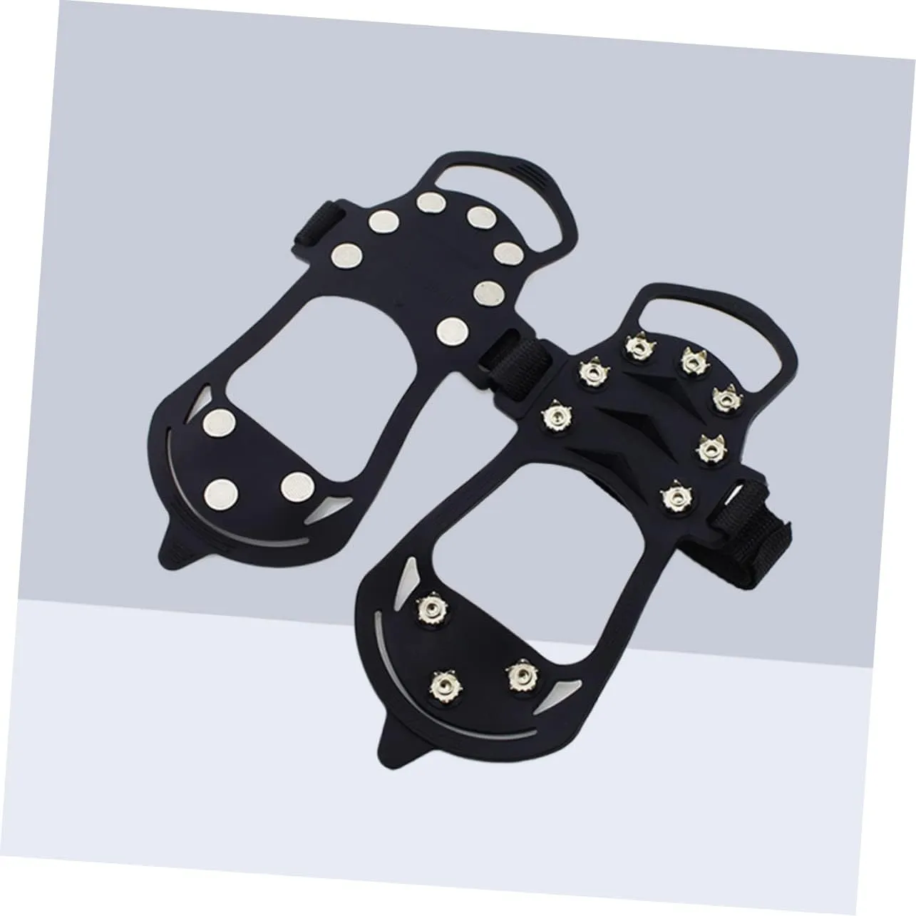 VANZACK Snow Cleats Ice Cleats Ice Crampons Snow Grips for Shoes Crampons for Hiking Ice Spikes Ice Grips for