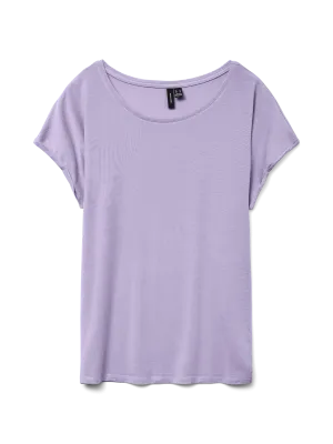 Vero Moda Pastel Lilac Ava tee