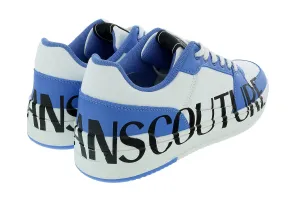 Versace Jeans Couture White Blue Fashion Court Sneakers-
