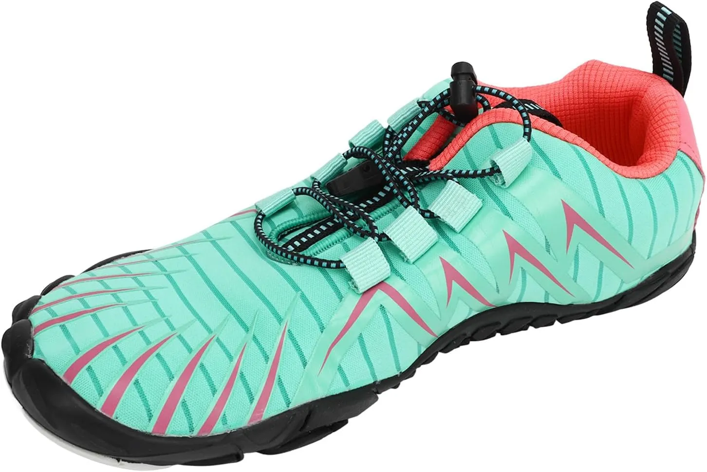 Women Climbing Shoes, Prevent Slip Breathable Lightweight Lady Water Shoes for Beach Hiking Driving Women Green