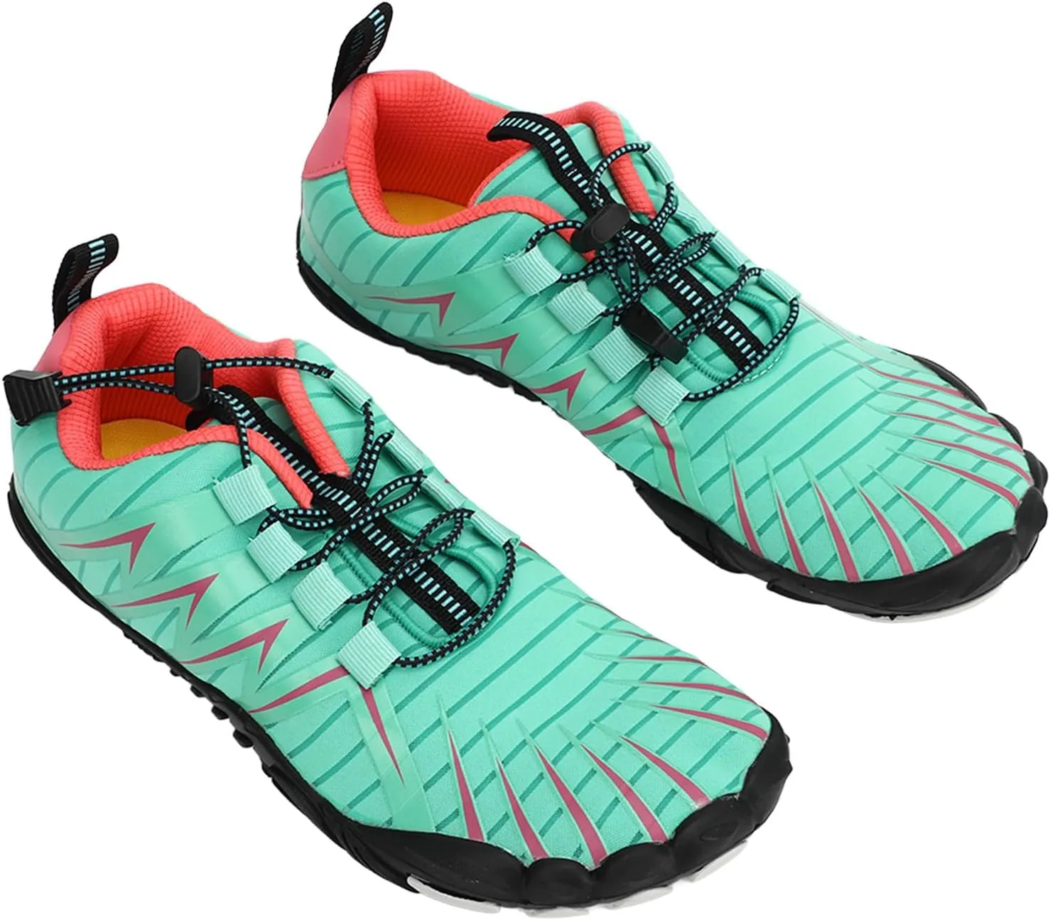 Women's Climbing Shoes: Prevent Slip, Breathable, Lightweight Lady Water Shoes for Beach, Hiking, and Driving (Green)(Size:40)