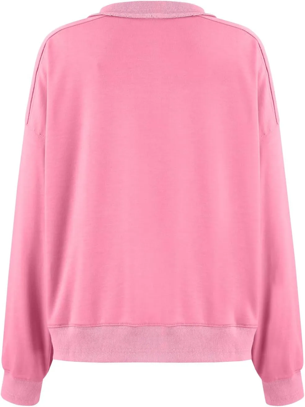 Women's Crewneck Solid Cropped Hoodies Fleece Loose Pullover Casual Loose Clothes for Women Short Blouse Tops