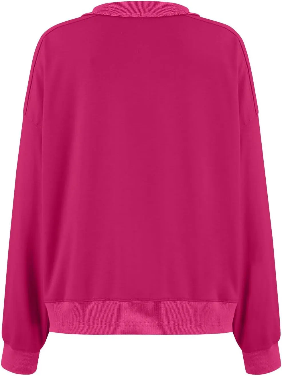 Women's Crewneck Solid Cropped Hoodies Fleece Loose Pullover Casual Loose Clothes for Women Short Blouse Tops