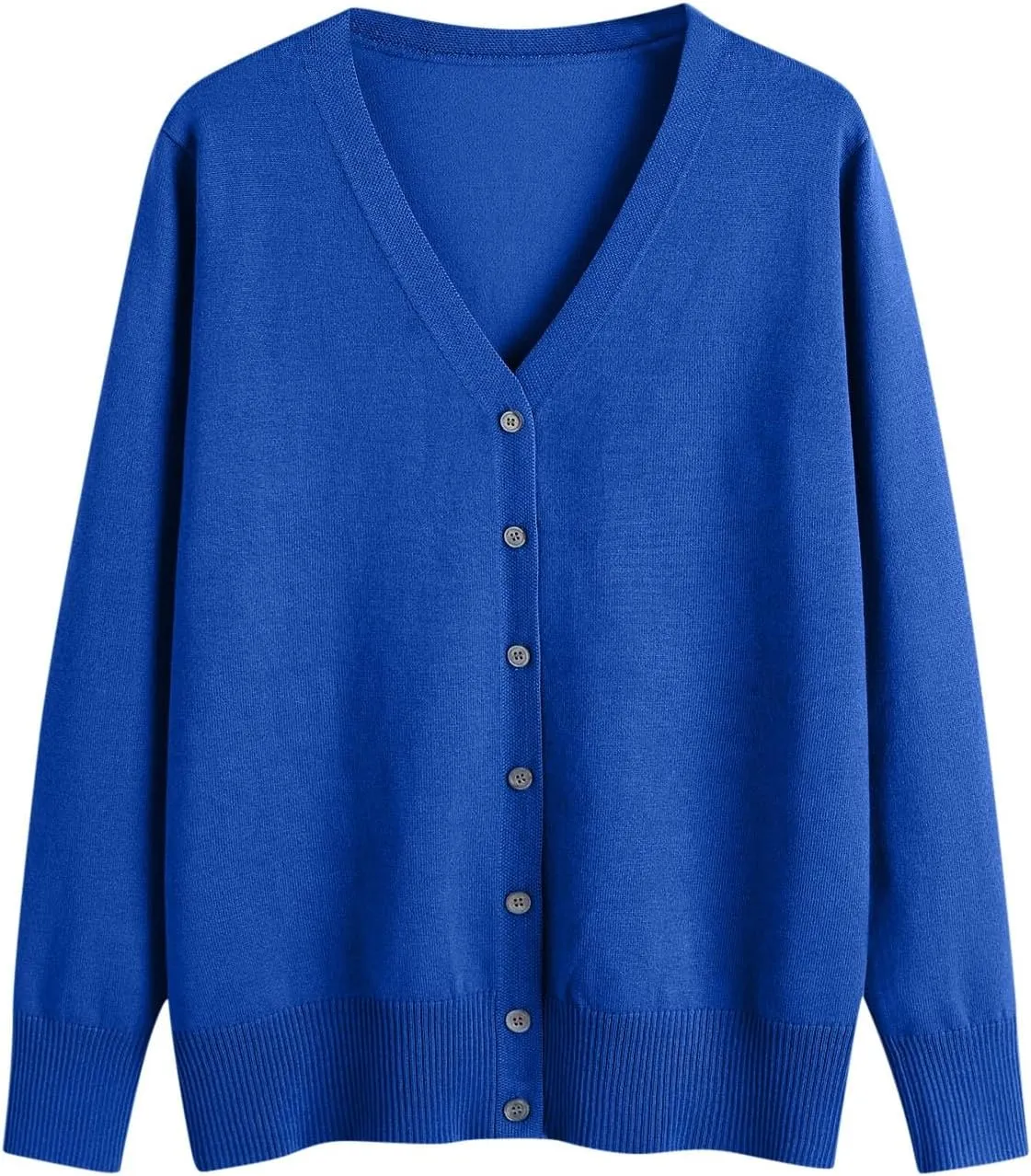 Womens Fall 2024 Cardigan Lightweight Long Sleeve Open Front V Neck Cute Cardigans Sweaters Casual Fashion Outerwear
